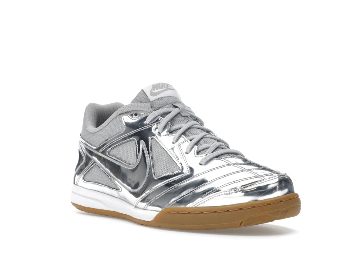 Nike Gato LV8 Metallic Silver White Gum Light Brown - vue secondaire A