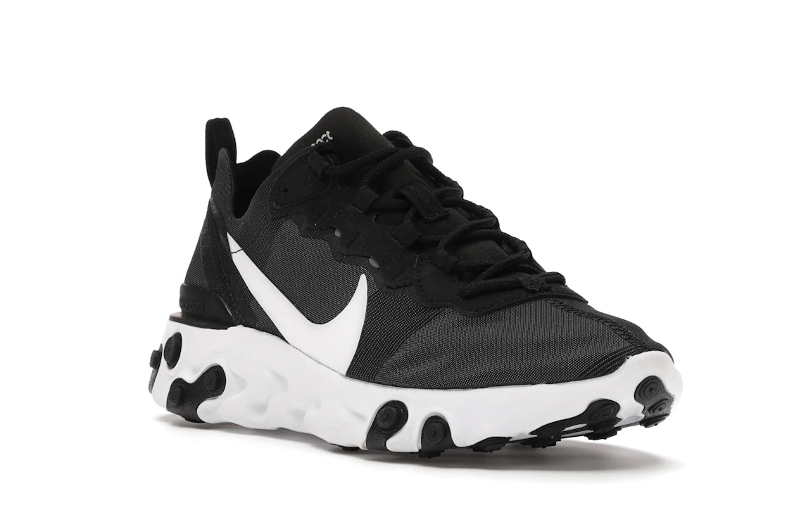 Nike React Element 55 Black White (Women's) - vue secondaire A