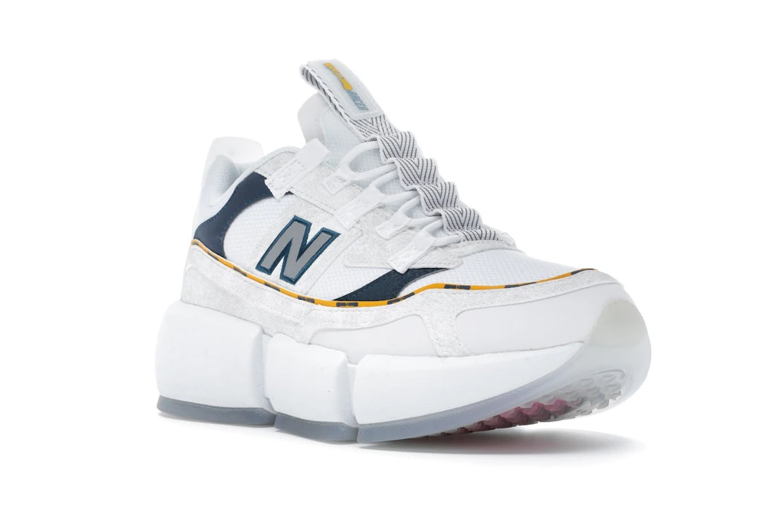 New Balance Vision Racer Jaden Smith White Navy Yellow - vue secondaire A