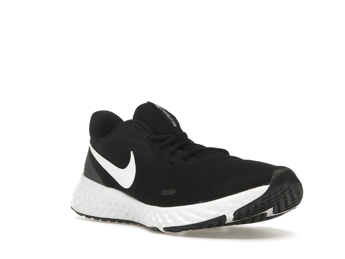 Nike Revolution 5 Black/White - vue secondaire A