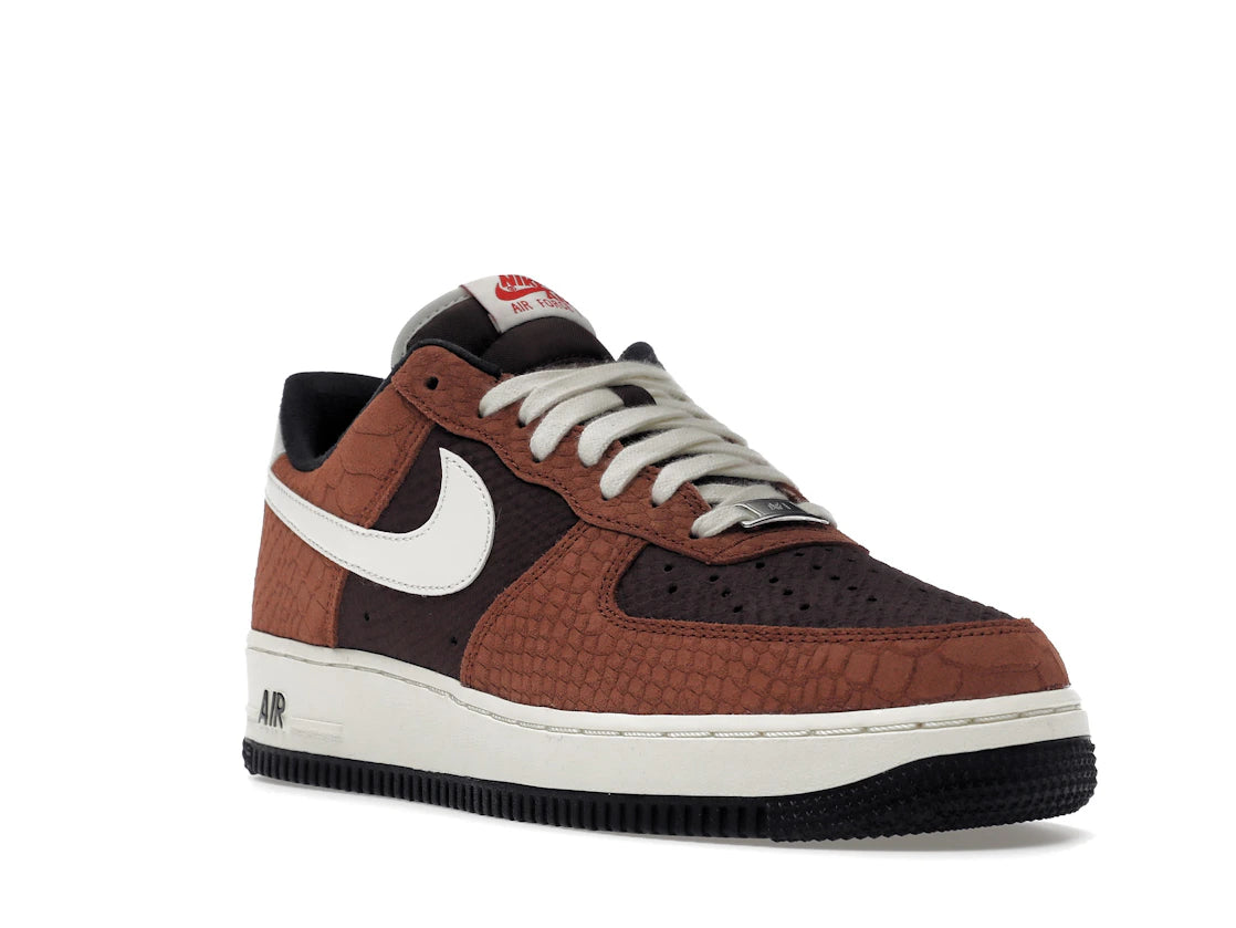 Nike Air Force 1 Low Red Bark - vue secondaire A