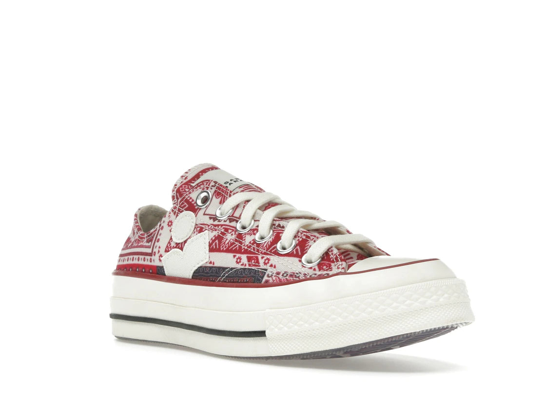 Converse Chuck 70 Low Isabel Marant Vanilla Ice Red - vue secondaire A