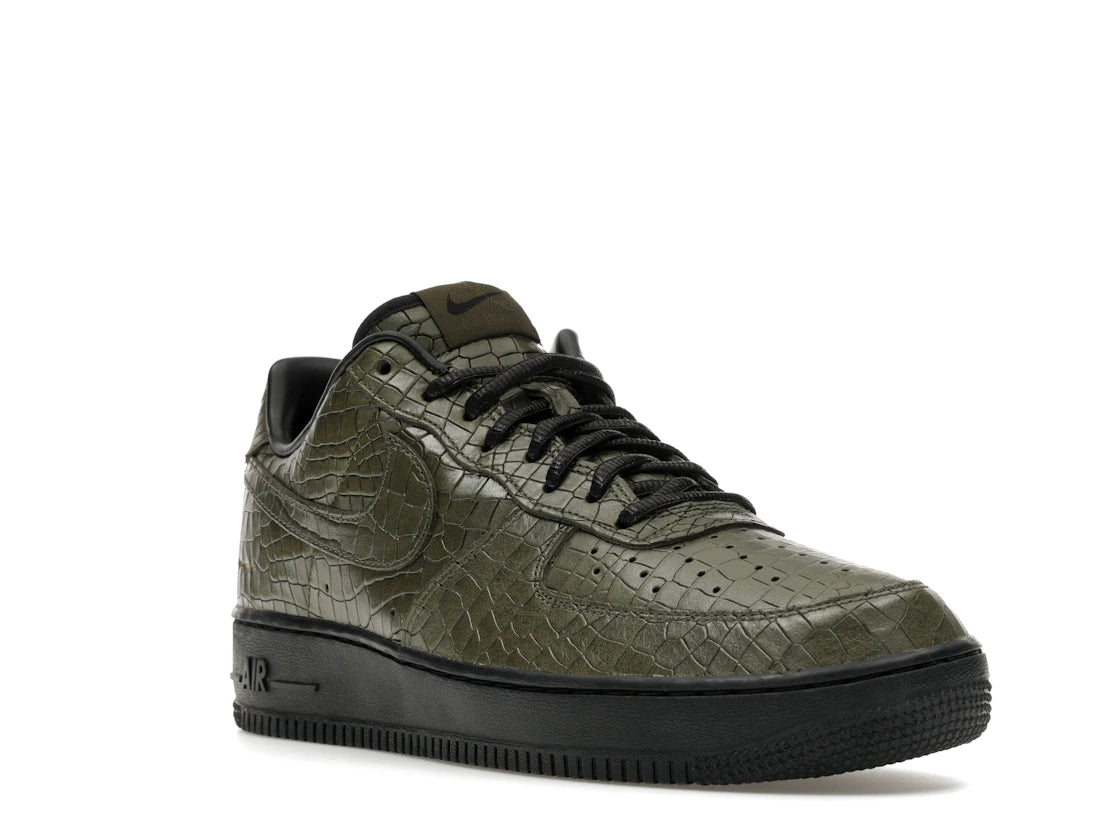 Nike Air Force 1 Low Morse Code Cargo Khaki Croc - vue secondaire A