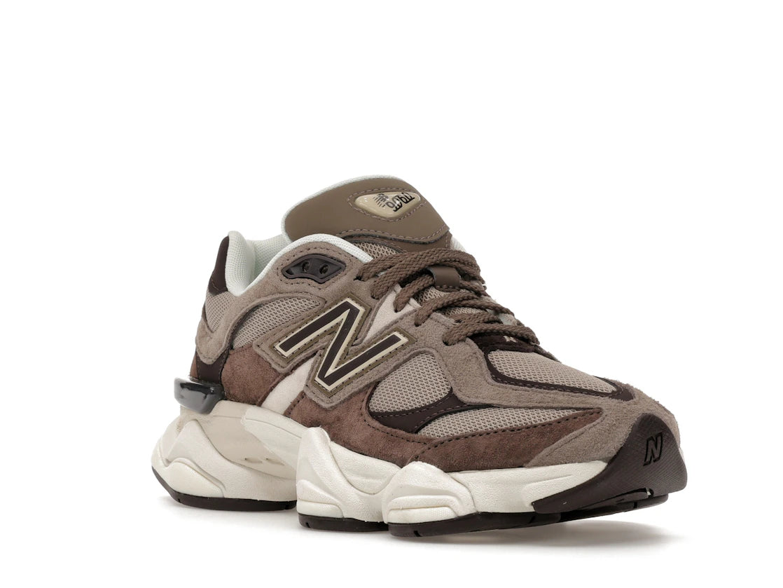 New Balance 9060 Thunder Brown Stonewear - vue secondaire A