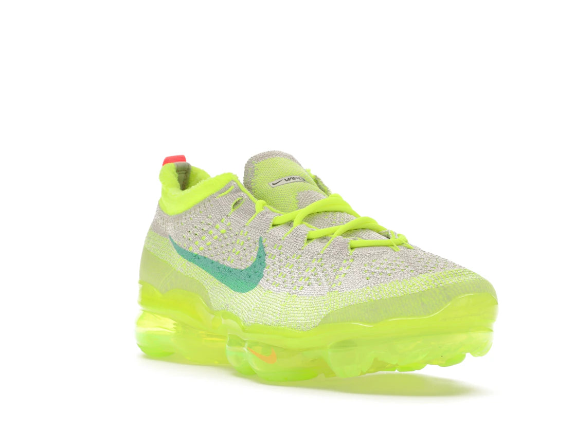 Nike Air Vapormax 2023 Flyknit Vast Grey Volt - vue secondaire A