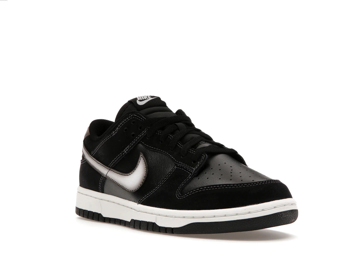 Nike Dunk Low Airbrush Swoosh Black - vue secondaire A