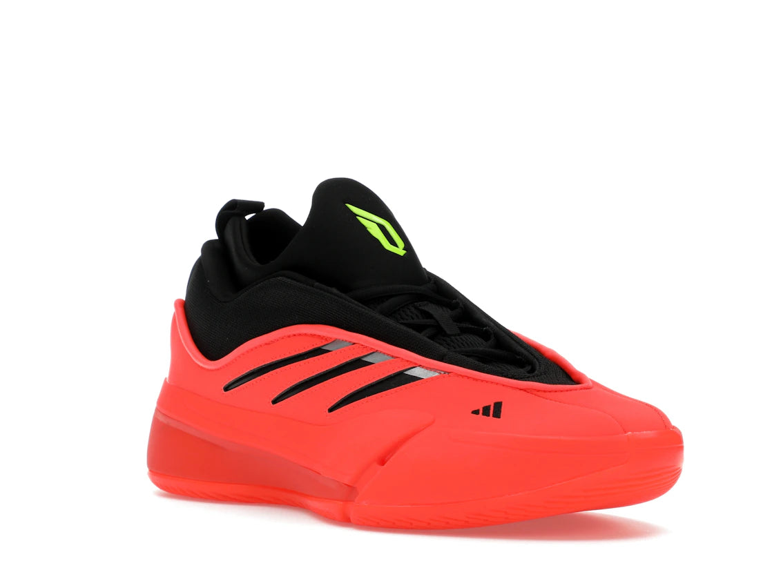 adidas Dame 9 Solar Red - vue secondaire A