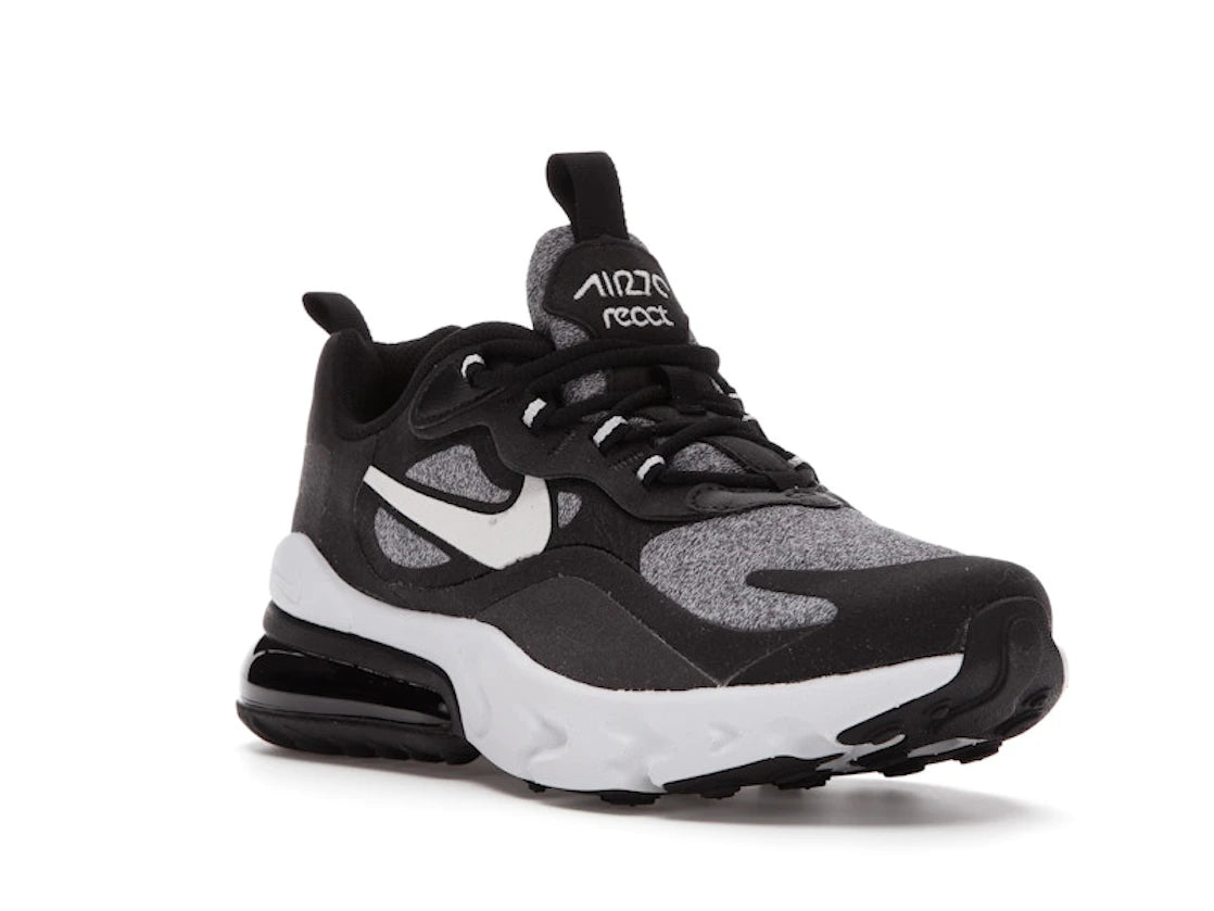 Nike Air Max 270 React Black Vast Grey (GS) - vue secondaire A
