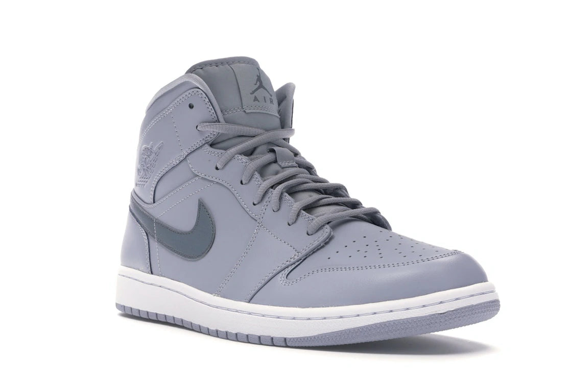 Jordan 1 Retro Mid Wolf Grey Cool Grey - vue secondaire A