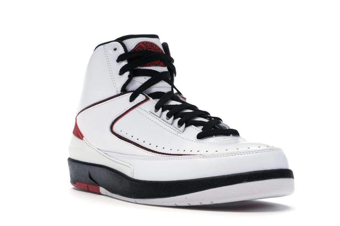 Jordan 2 Retro QF White Varsity Red (2010) - vue secondaire A