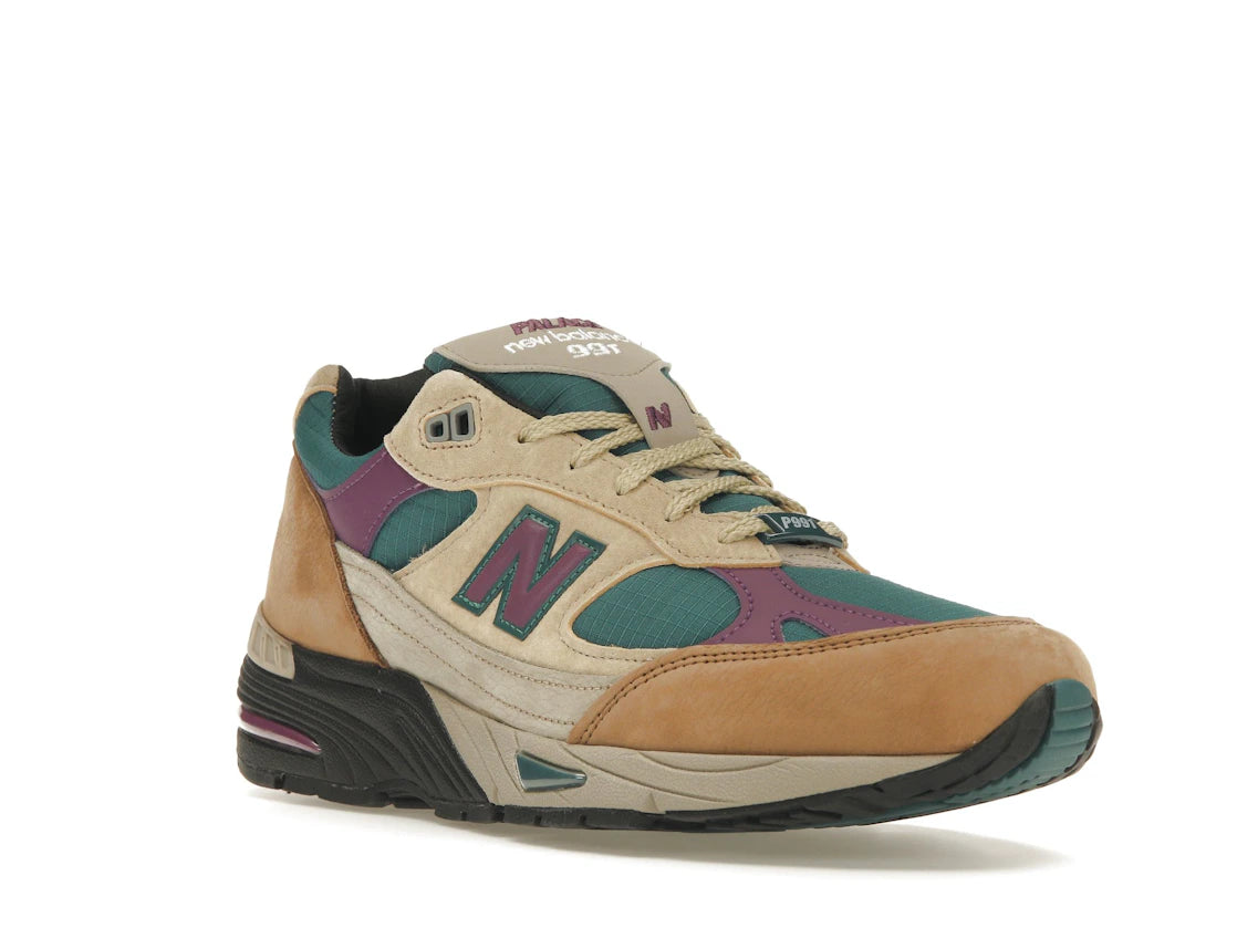 New Balance 991 MiUK Palace Teal - vue secondaire A