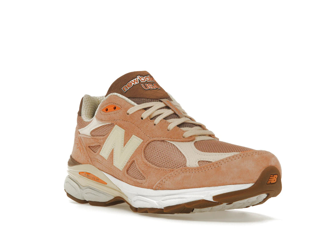New Balance 990v3 MiUSA size? Exclusive Orange Cream - vue secondaire A
