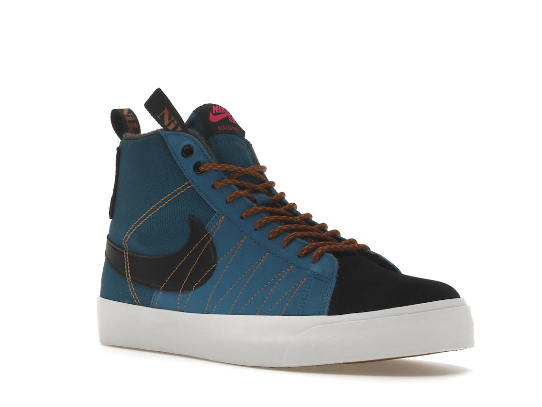 Nike SB Zoom Blazer Mid PRM Marina Pecan - vue secondaire A