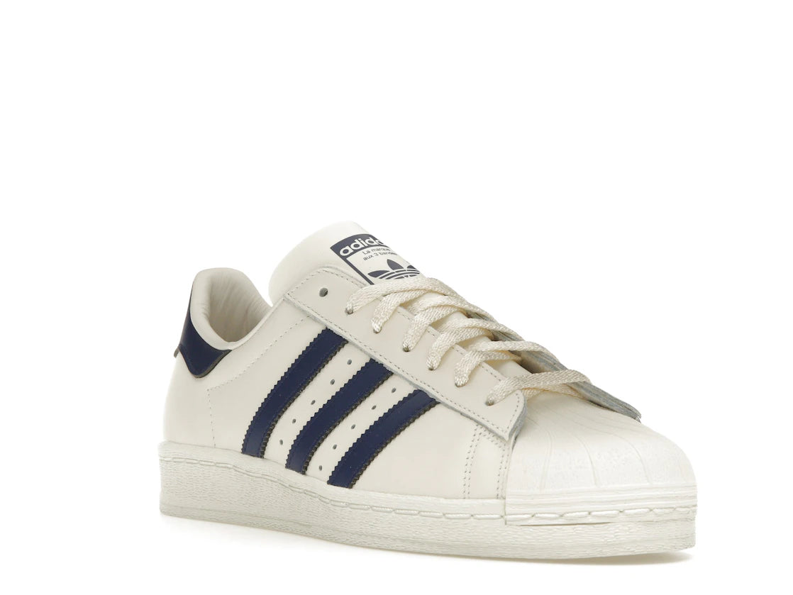 adidas Superstar 82 White Dark Blue - vue secondaire A