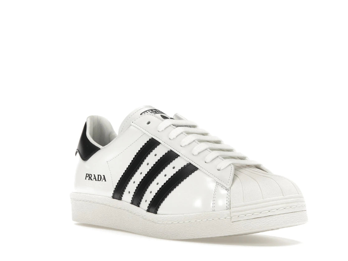 adidas Superstar Prada White Black - vue secondaire A