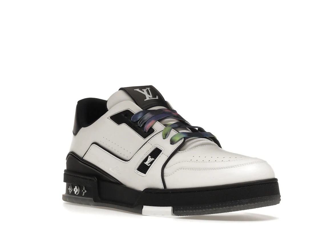 Louis Vuitton LV Trainer Black White - vue secondaire A