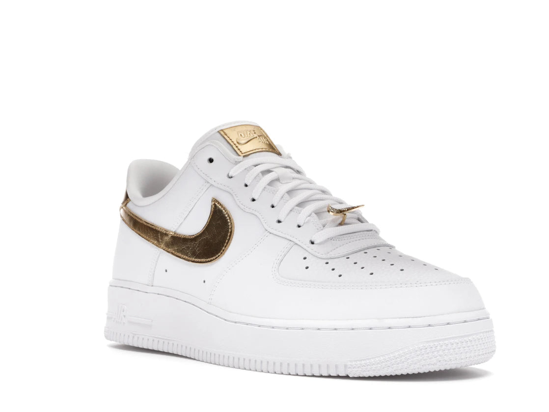 Nike Air Force 1 Low White Metallic Gold (2020) - vue secondaire A