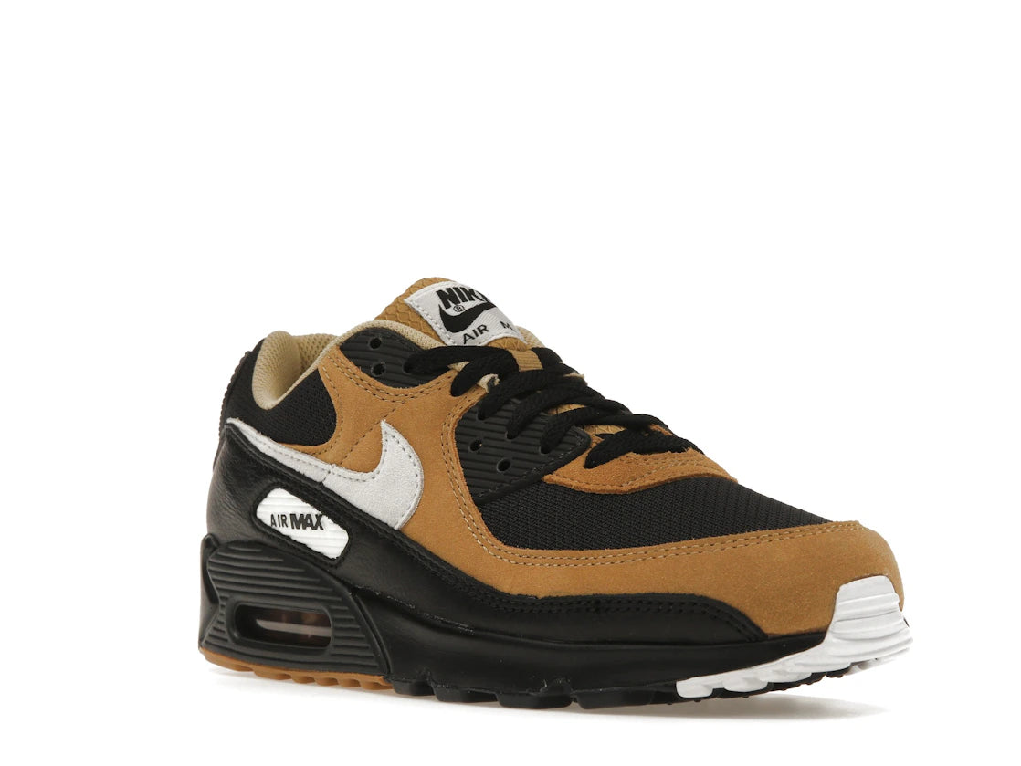 Nike Air Max 90 Black Elemental Gold - vue secondaire A