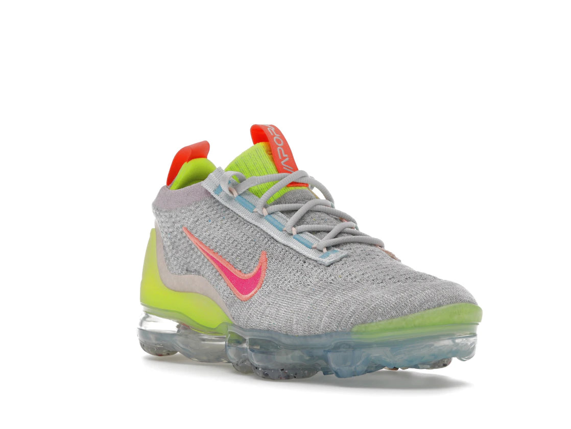 Nike Air VaporMax 2021 FK Grey Volt (Women's) - vue secondaire A