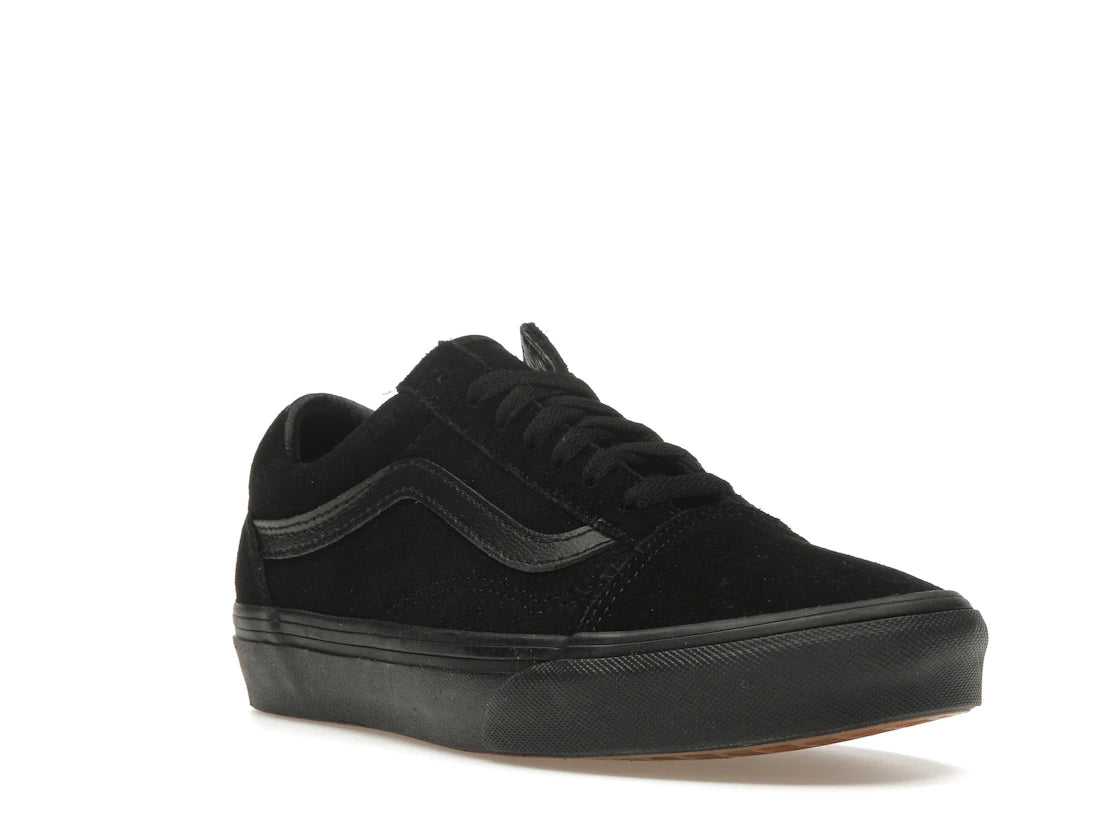 Vans Old Skool Triple Black Suede - vue secondaire A