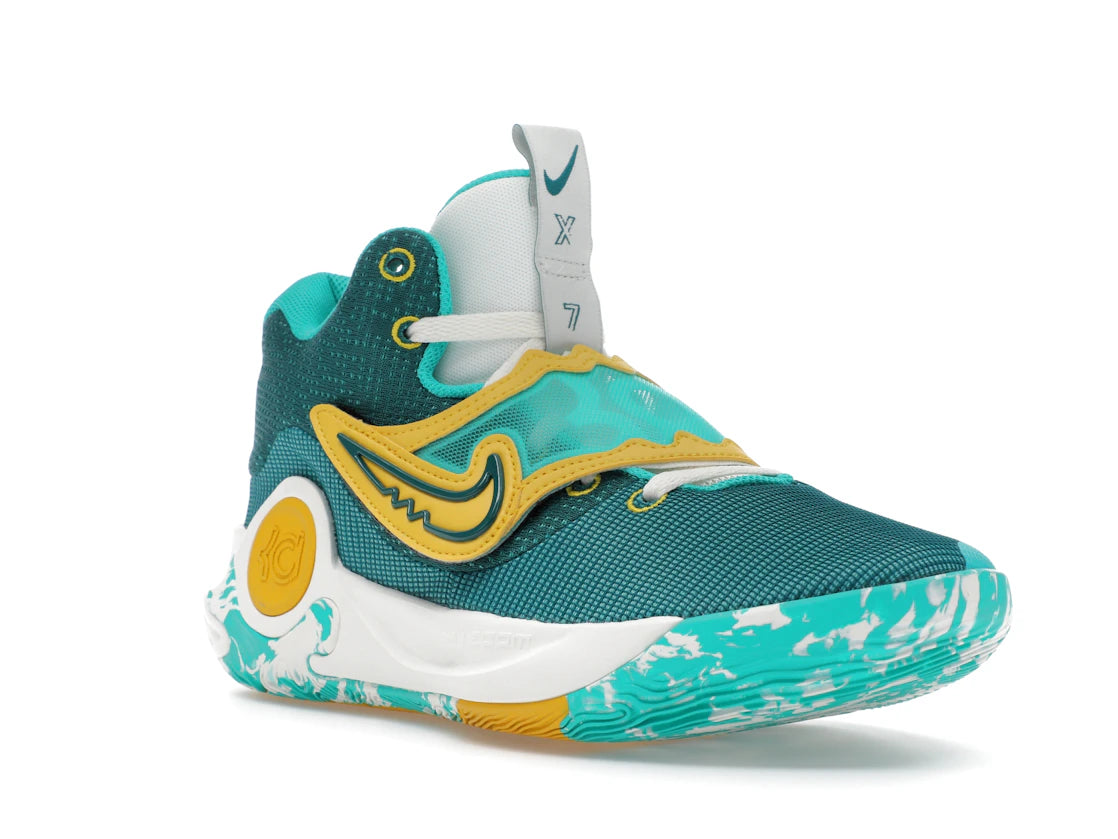 Nike KD Trey 5 X Clear Jade Sulphur - vue secondaire A