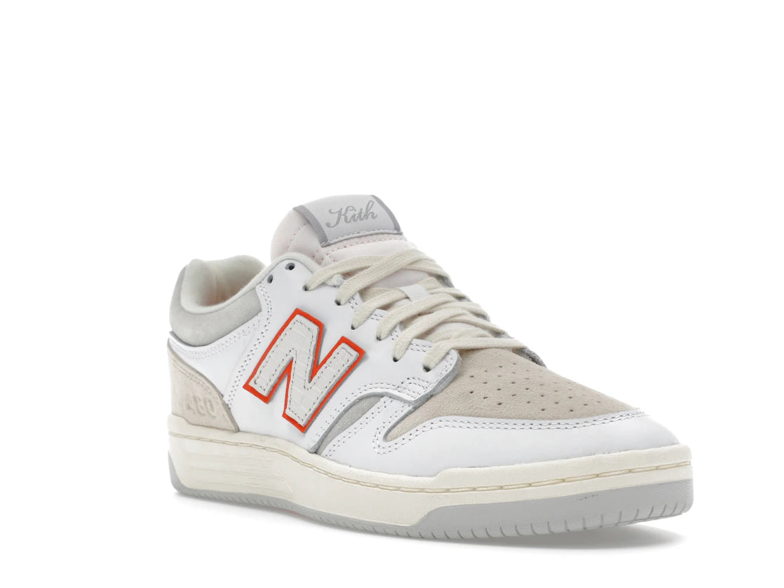 New Balance Numeric 480 Kith Madison Square Garden White Orange - vue secondaire A
