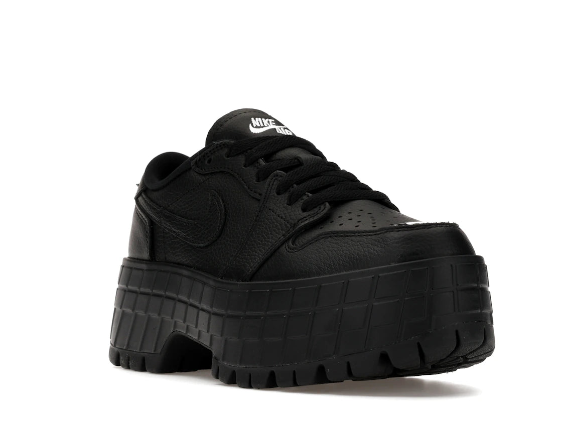 Jordan 1 Low Brooklyn Black (Women's) - vue secondaire A