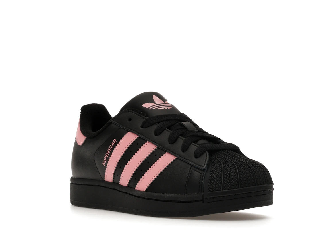 adidas Superstar II Black Glow Pink (GS) - vue secondaire A