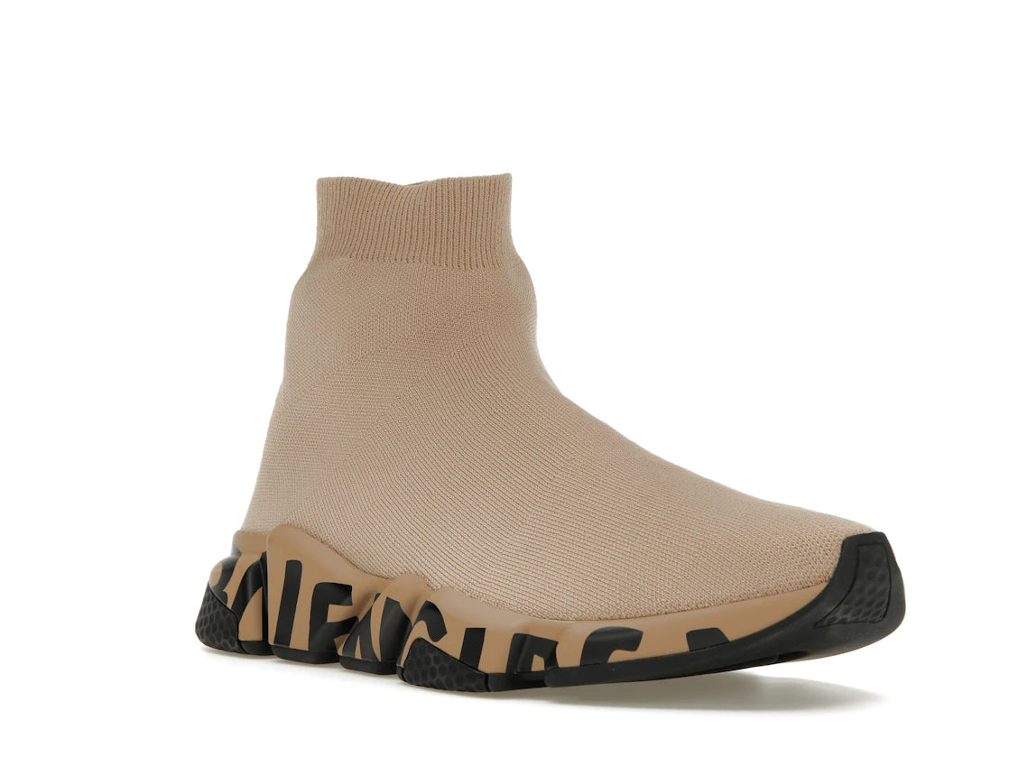Balenciaga Speed Beige Black - vue secondaire A