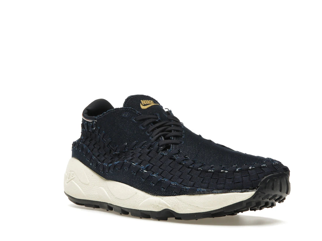 Nike Air Footscape Woven Raw Denim Obsidian (Women's) - vue secondaire A