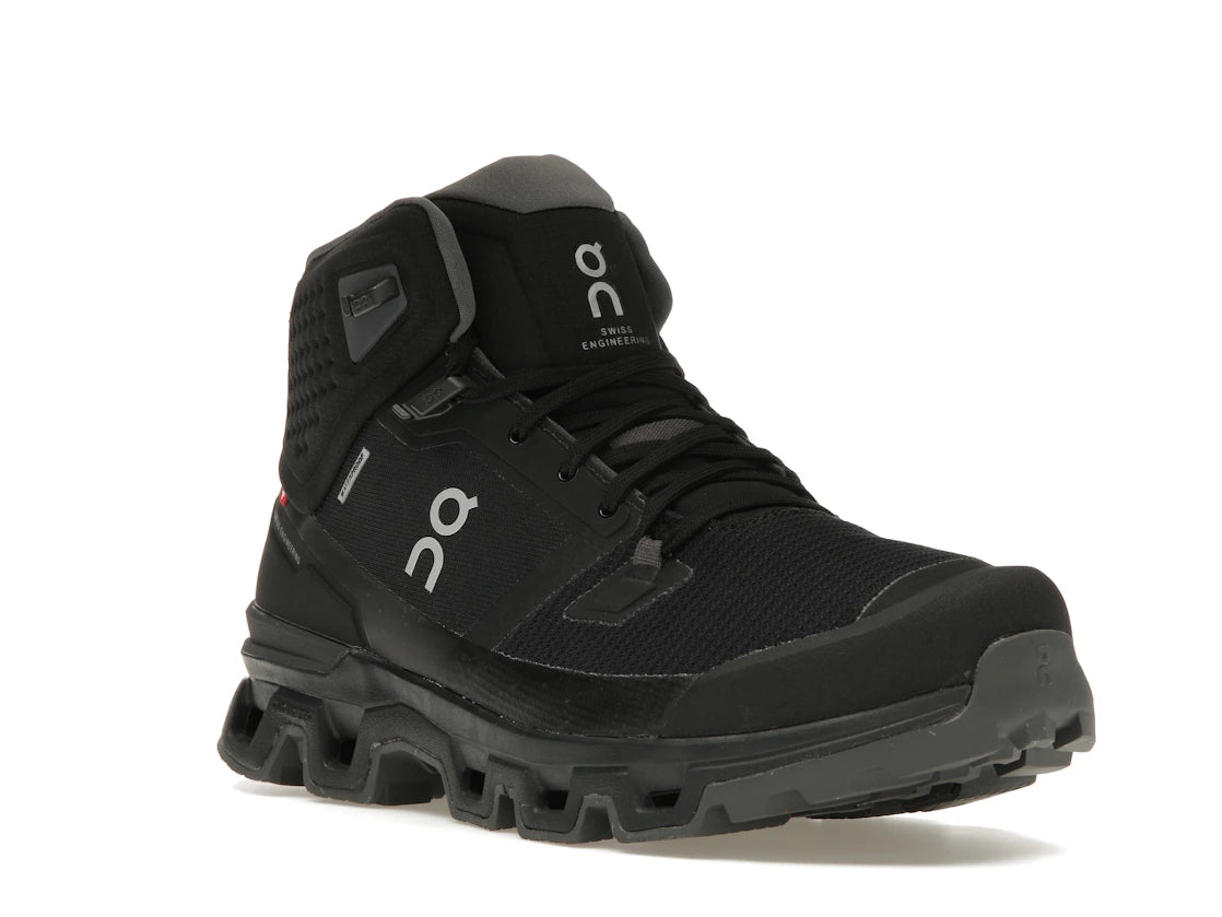 On Running Cloudrock 2 Waterproof Black Eclipse - vue secondaire A
