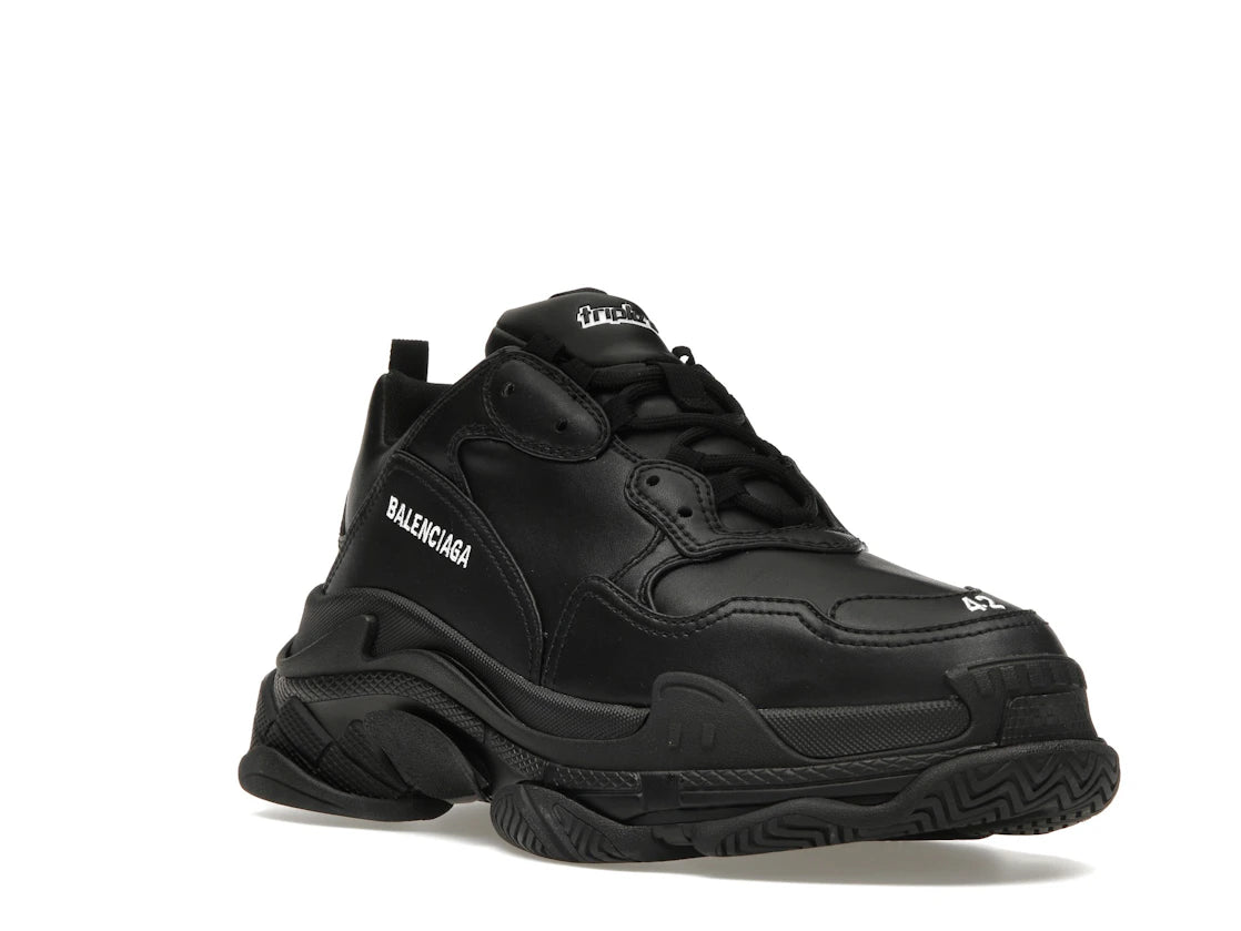 Balenciaga Triple S Triple Black (2024) - vue secondaire A