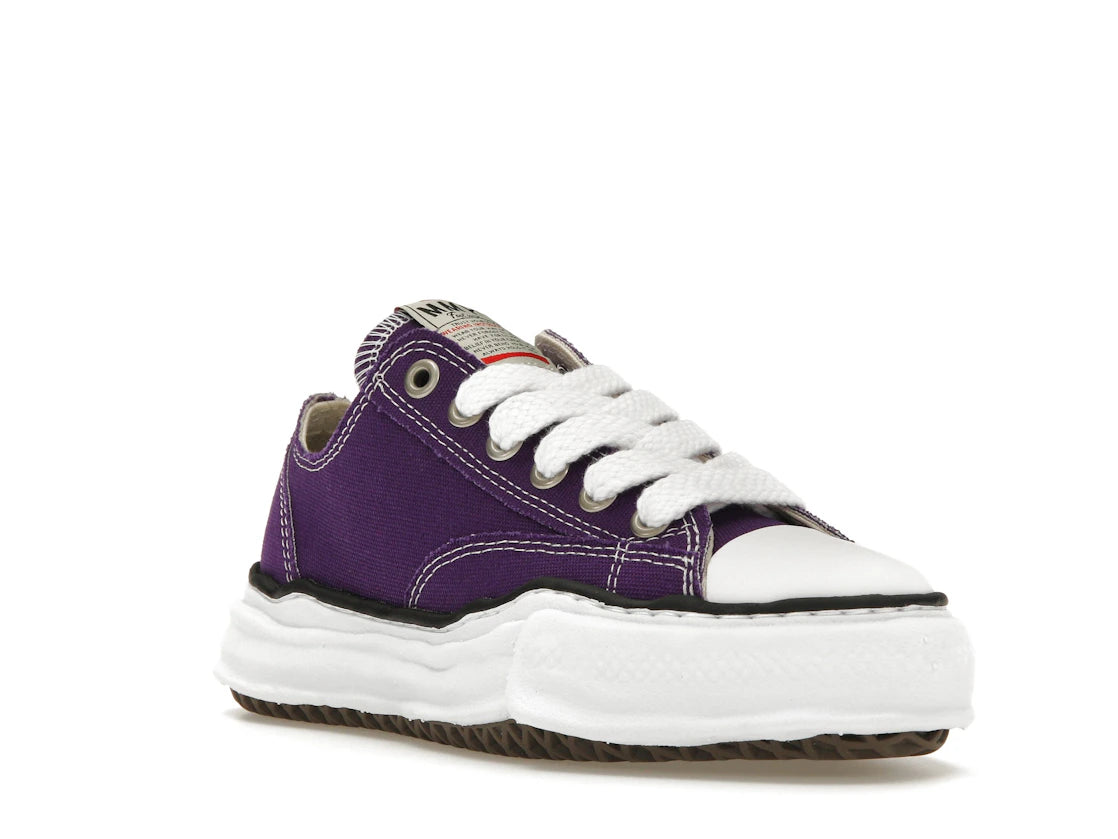 Maison Mihara Yasuhiro Peterson OG Sole Canvas Low Purple - vue secondaire A
