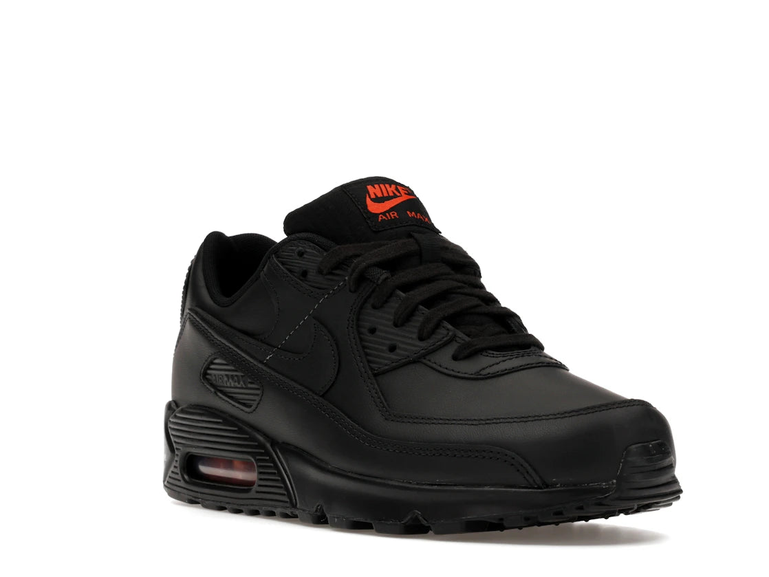Nike Air Max 90 Black Safety Orange - vue secondaire A
