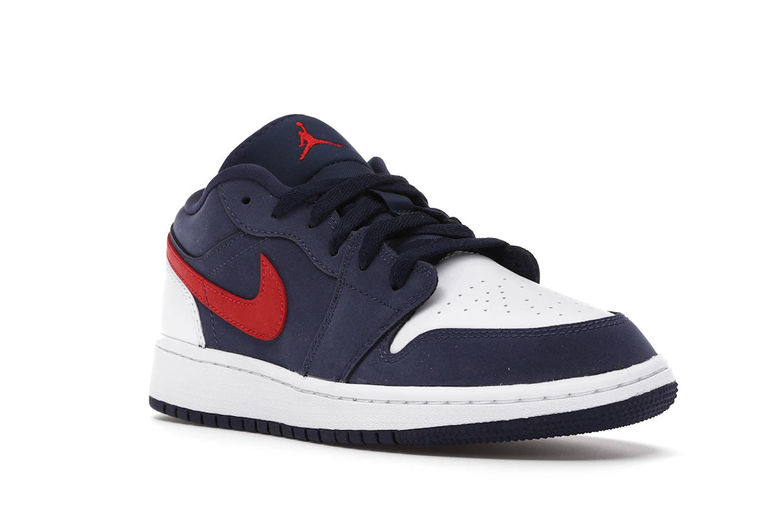 Jordan 1 Low USA (GS) - vue secondaire A