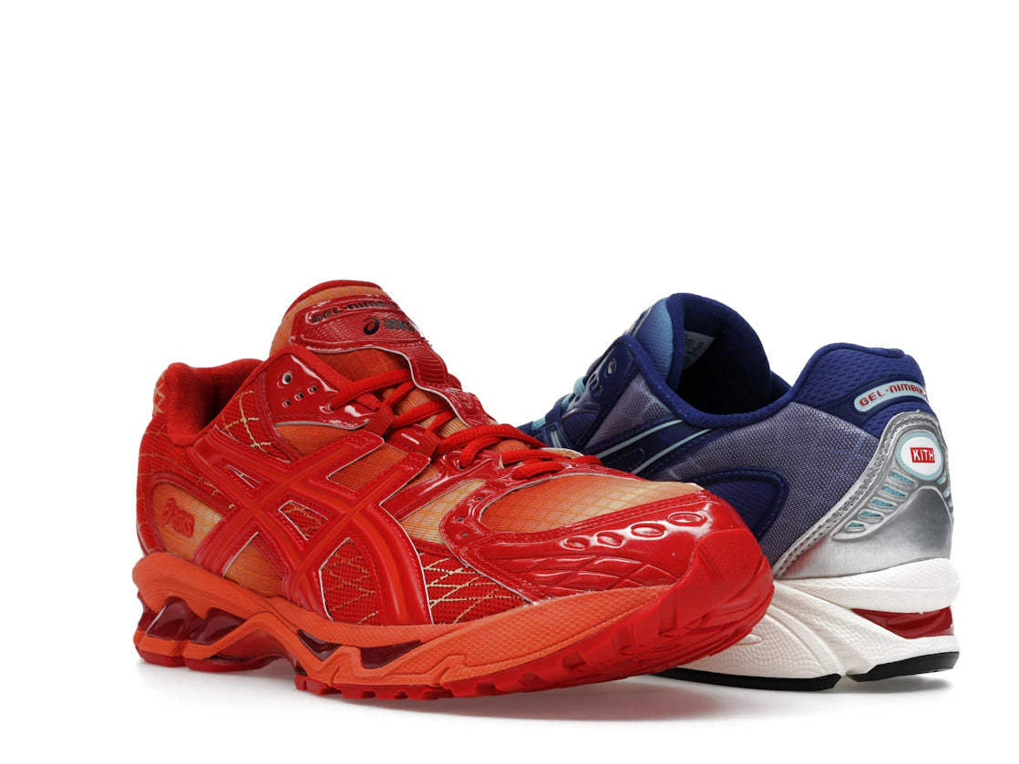 ASICS Gel-Nimbus 10.1 Kith Marvel vs. Capcom Iron Man vs. Mega Man Sealed Box (Comic Included) - vue secondaire A