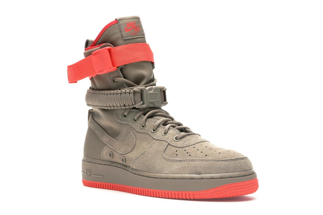 Nike Sf Af1 Khaki Khaki-Rush Coral - vue secondaire A