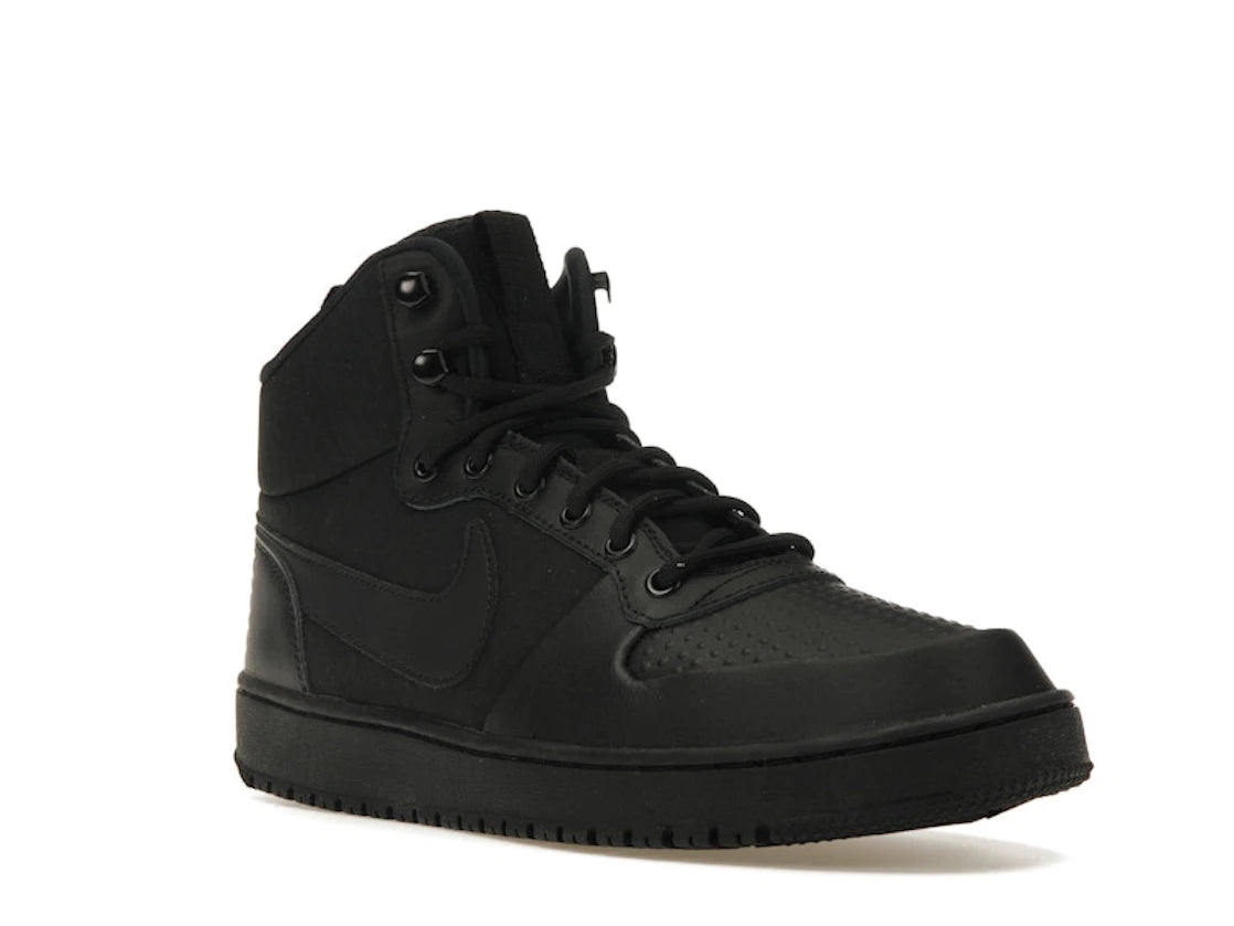 Nike Court Borough Mid Winter Triple Black - vue secondaire A