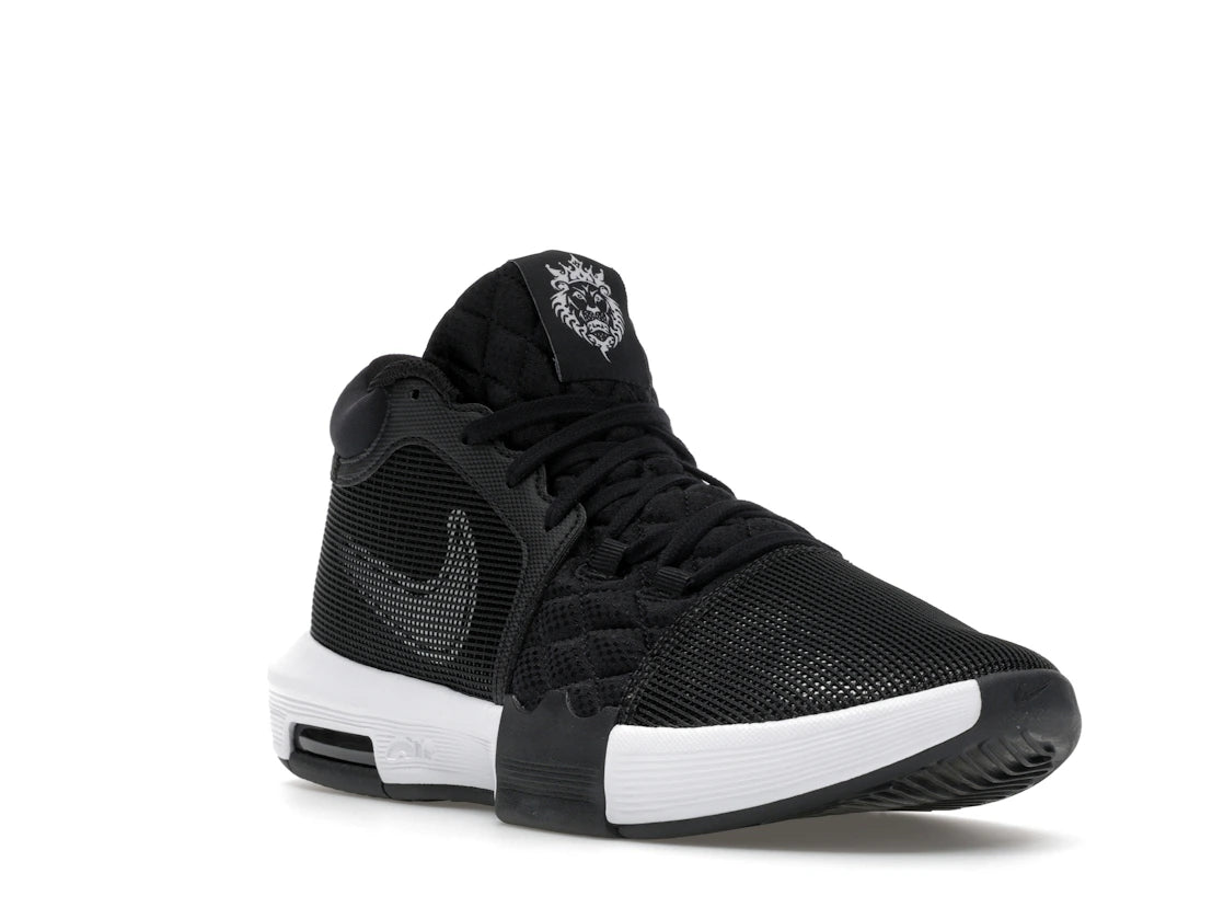 Nike LeBron Witness 8 TB Black White - vue secondaire A