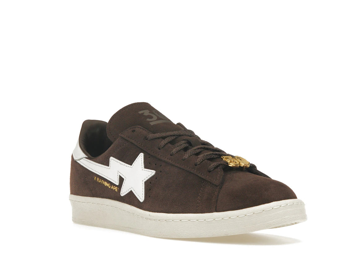 adidas Campus 80er Jahre Bape 30-jähriges Jubiläum Braun - vue secondaire A