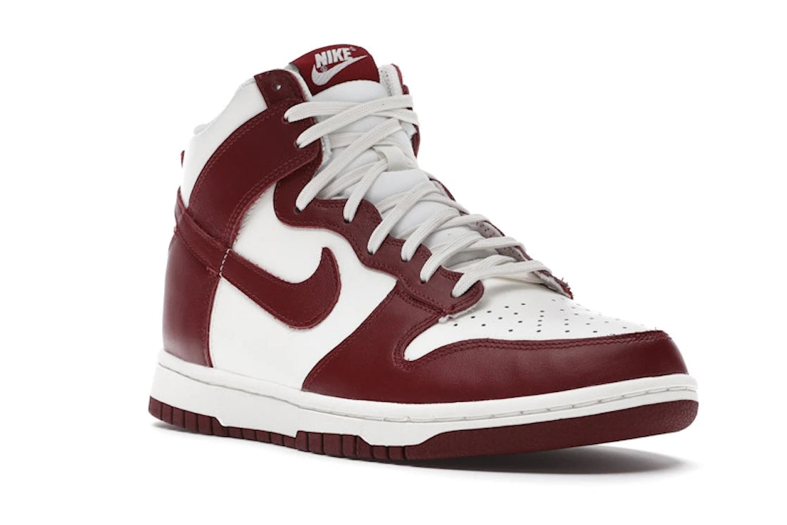 Nike Dunk High Sail Team Red (Women's) - vue secondaire A