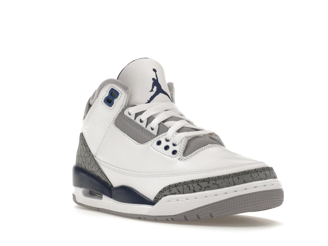 Jordan 3 Retro Midnight Navy - vue secondaire A