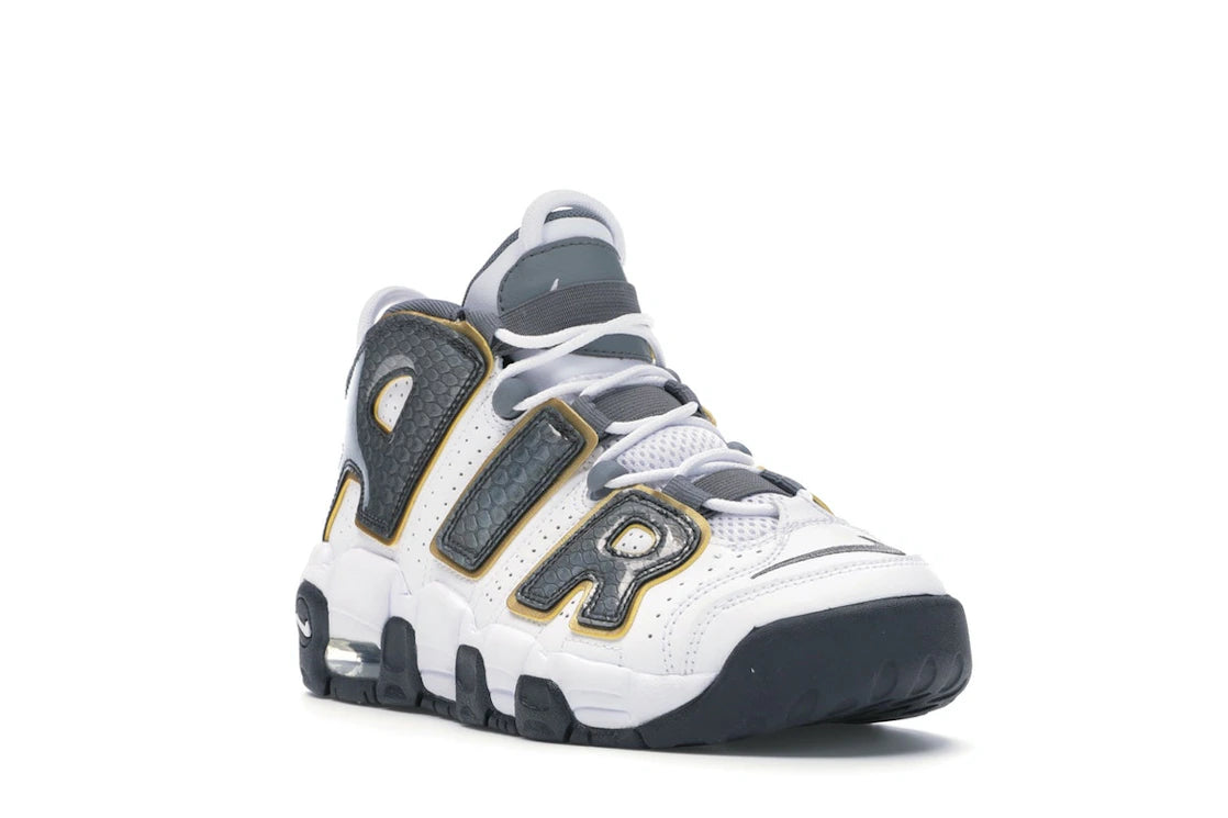 Nike Air More Uptempo White Anthracite Snakeskin (GS) - vue secondaire A
