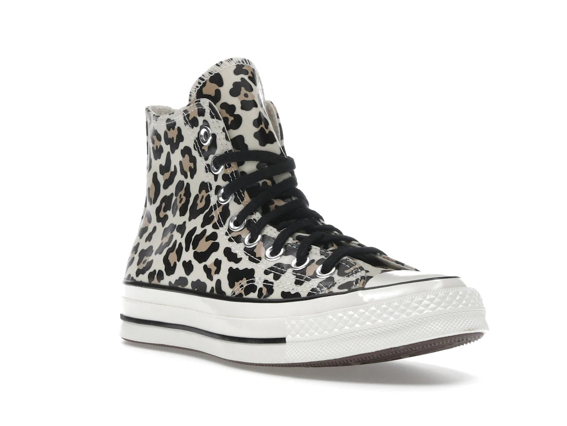 Converse Chuck 70 Hi Glow In The Dark Leopard Print - vue secondaire A