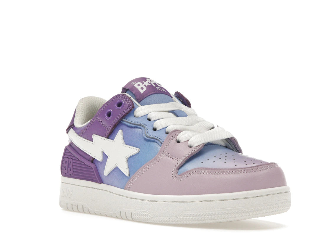 A Bathing Ape Bape SK8 Sta Purple Gradient - vue secondaire A