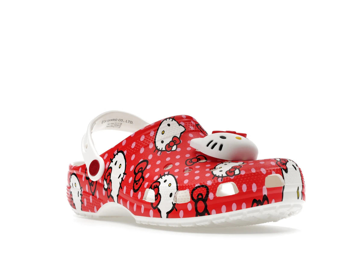 Crocs Classic Clog Hello Kitty Red Polka Dots - vue secondaire A