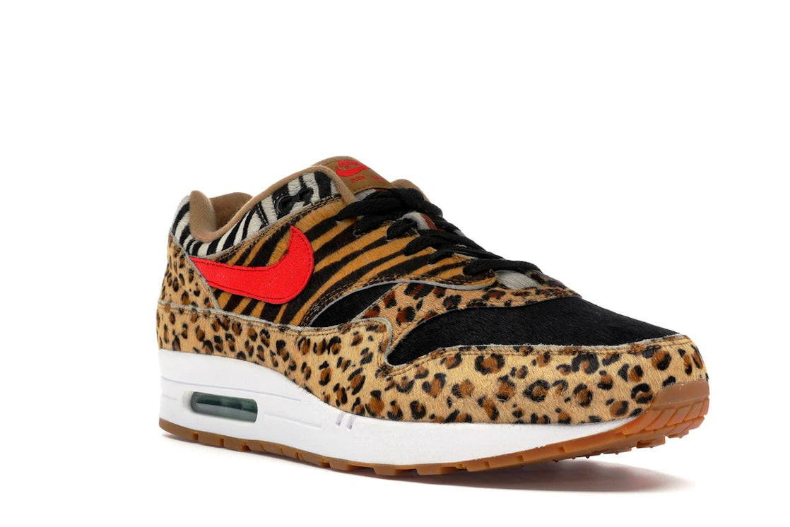 Nike Air Max 1 atmos Animal Pack 2.0 (All Black Box) (2018) - vue secondaire A