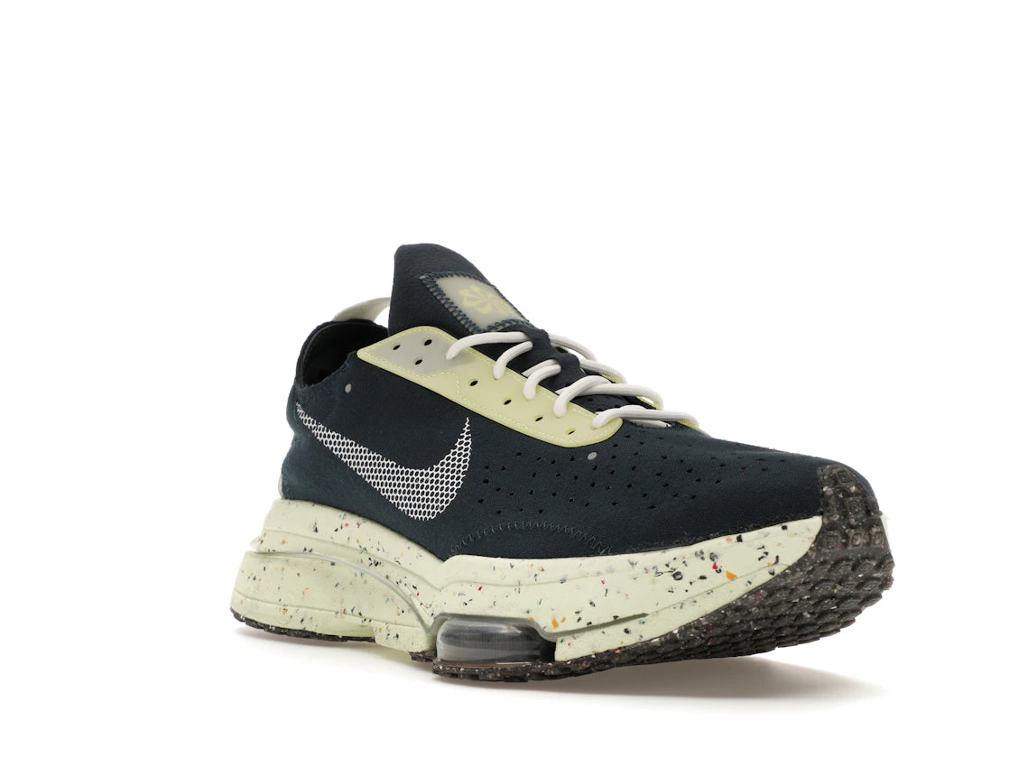 Nike Air Zoom Type Crater Navy Yellow - vue secondaire A