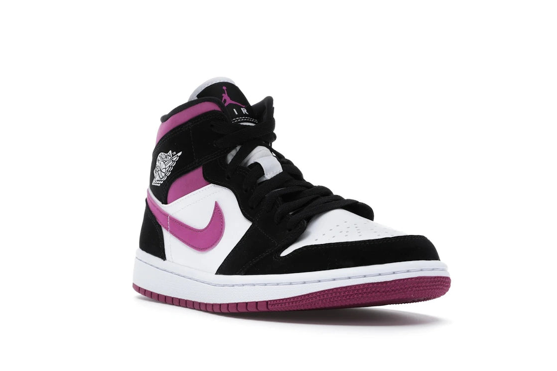 Jordan 1 Mid Magenta (Women's) - vue secondaire A