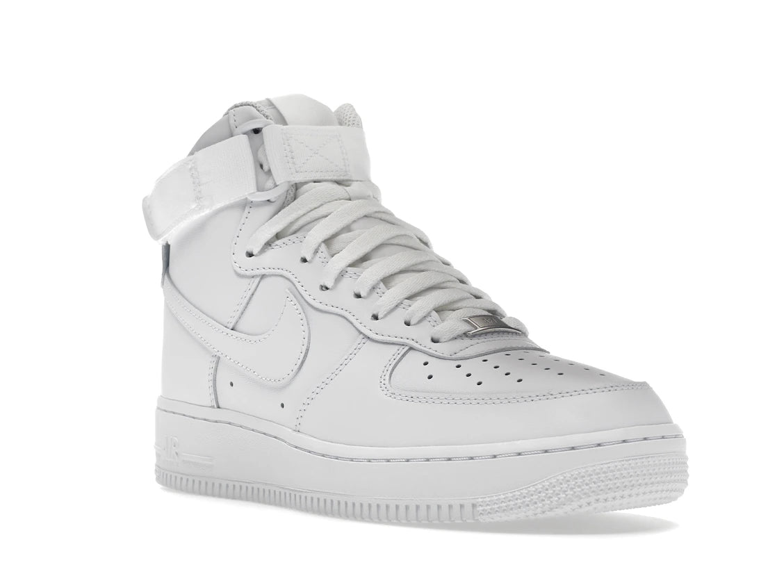 Nike Air Force 1 High Triple White (Women's) - vue secondaire A